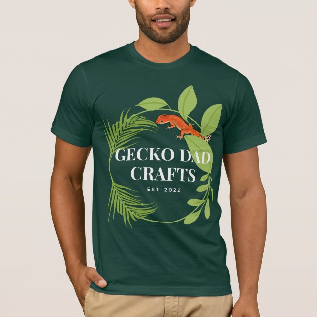 Camiseta Artesanías de Geckodad (Anverso)