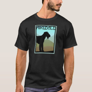 Camiseta Artesano Airedale Terrier