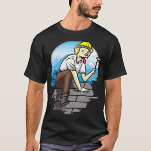 Camiseta Artesanos de Brasti Roofer y propietario de perros