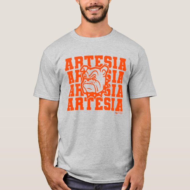 Camiseta Artesia Bulldog Tradition T-Shirt (Anverso)