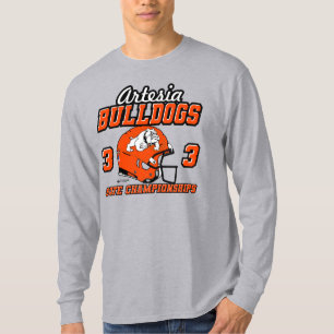 Camiseta Artesia Bulldogs 33 Campeonatos Estatales