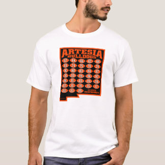 Camiseta Artesia Bulldogs State Champs Football T-Shirt
