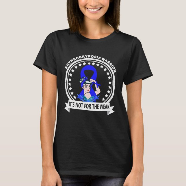 Camiseta Arthrogryposis Warrior (Anverso)