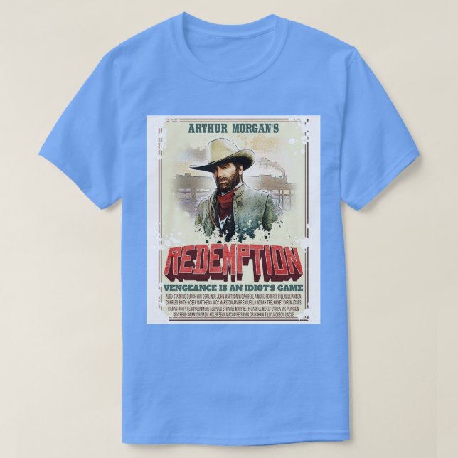 Camiseta Arthur Morgans Redemption (Diseño del anverso)