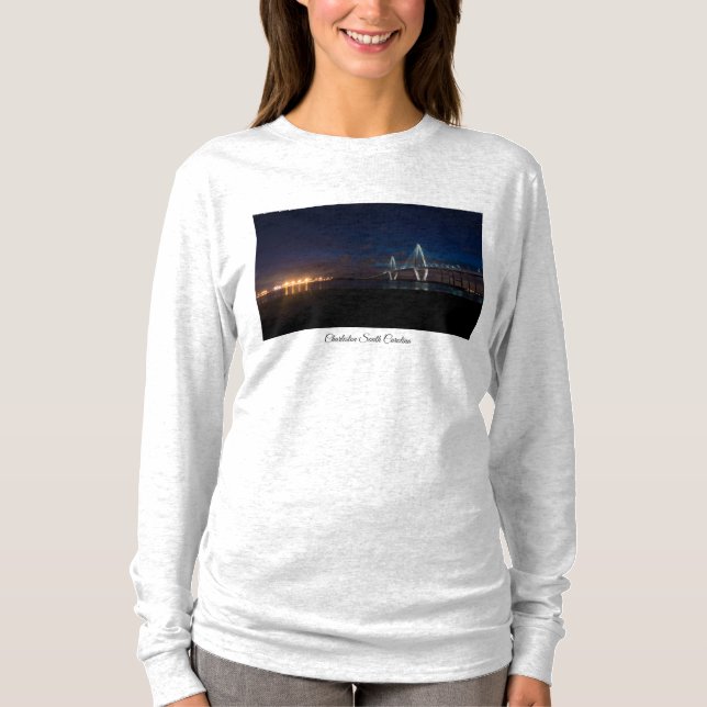 Camiseta Arthur Ravenel Night Pano Long Sleeve T-Shirt (Anverso)