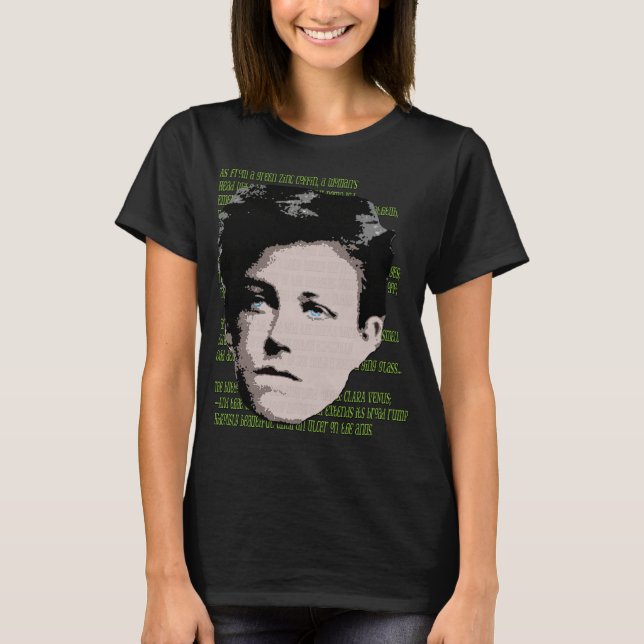 Camiseta Arthur Rimbaud (Anverso)