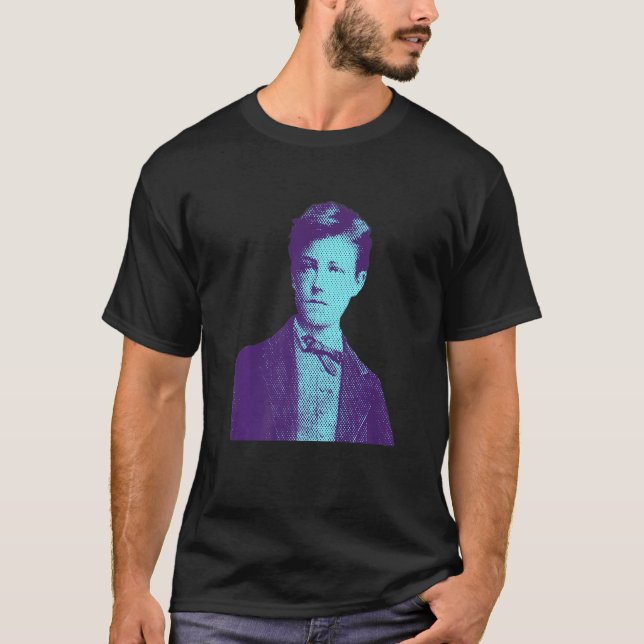 Camiseta Arthur Rimbaud Poeta francés (Anverso)