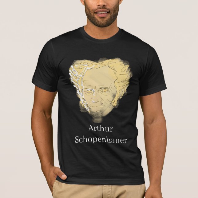 Camiseta Arthur Schopenhauer (Anverso)