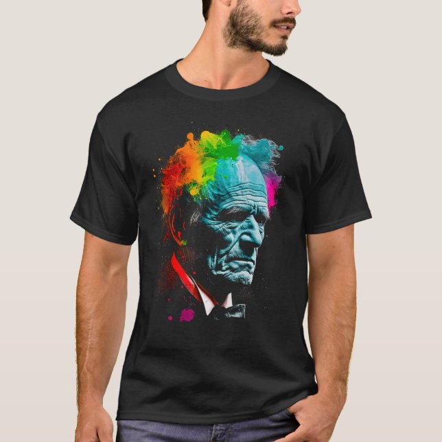 Camiseta Arthur Schopenhauer German Philosopher (Anverso)