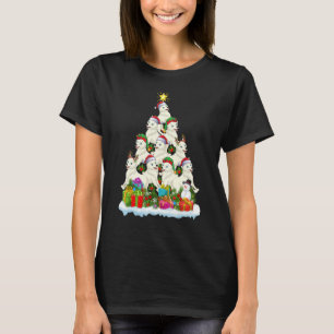 Camiseta Ártico de Navidad de Lobo Ártico Ártico de Navidad