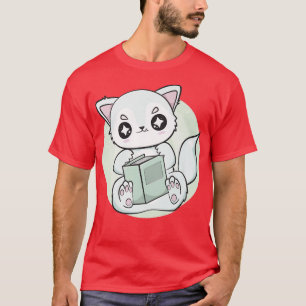 Camiseta Ártico De Oro Con Libro Para El Amante Del Libro Y