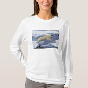 Camiseta Ártico, Svalbard, Oso polar extendiéndose