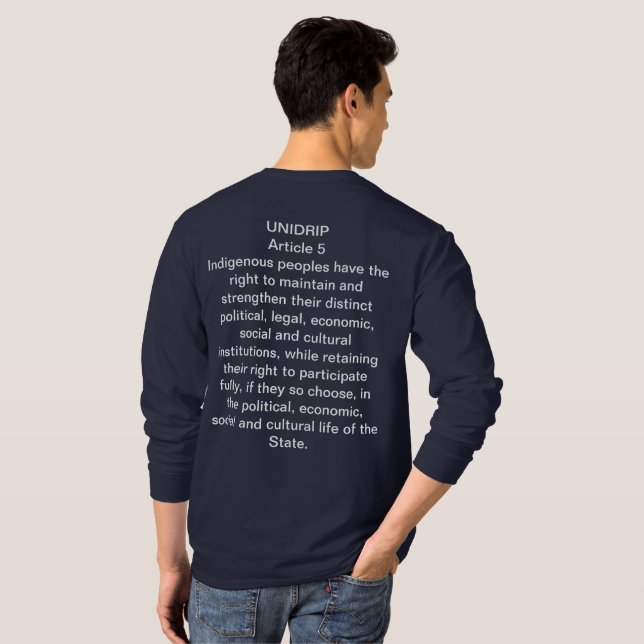 CAMISETA ARTÍCULO 5 DEL UNIDRIP (Reverso completo)