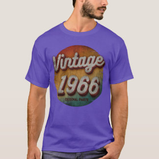 Camiseta ARTÍCULO DE ÉPOCA 1966 PIEZAS ORIGINALES familia