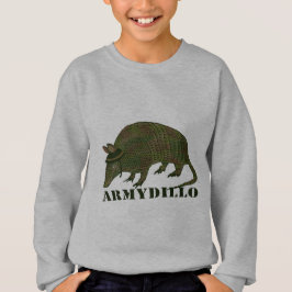 Camiseta Artículo del armadillo del ejército