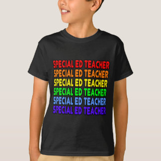 Camiseta Artículo especial del Arcoiris. Profesora