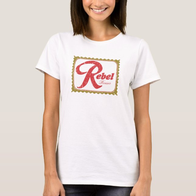 Camiseta Artículo rebelde de la novedad de Rouser (Anverso)