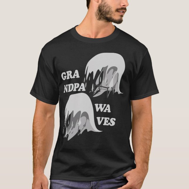 Camiseta Artículo sobre el ilustracion del abuelo (Anverso)