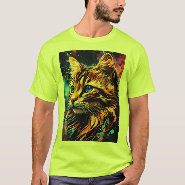 Camiseta Artículos impresos de diseño de algodón para camis (Anverso)