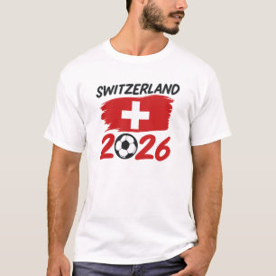 Camiseta Artículos para aficionados al fútbol de Suiza 2026