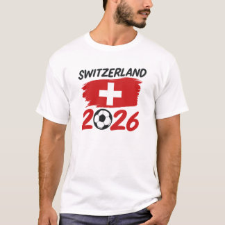 Camiseta Artículos para aficionados al fútbol de Suiza 2026