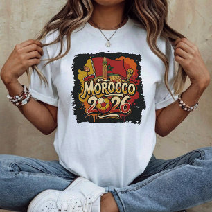 Camiseta Artículos para fanáticos de Marruecos en el Mundia