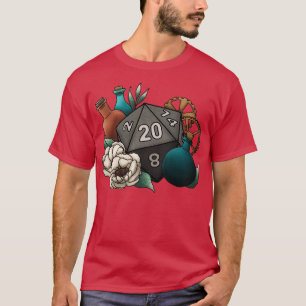 Camiseta Artificio Clase D20 Tabletop Gaming Dice
