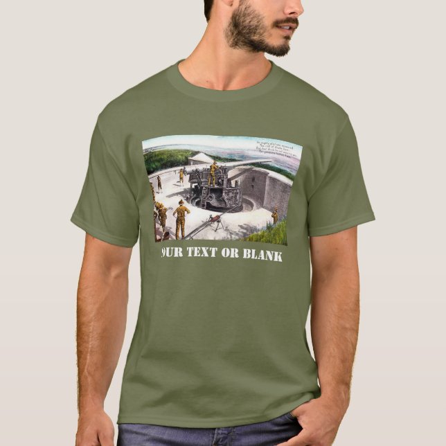 Camiseta Artillería costera (Anverso)
