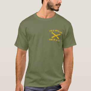 Camiseta Artillería De Campo Rey De La Rama De Batalla Insi