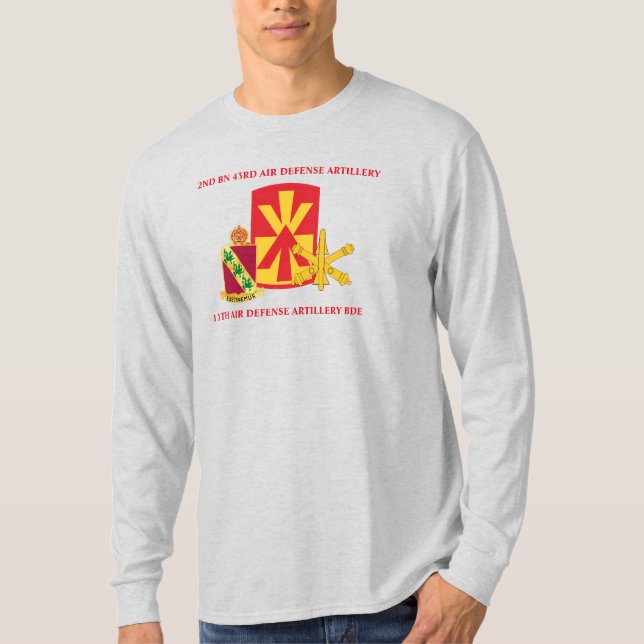 CAMISETA ARTILLERÍA DE DEFENSA DE AIRE DE 2ª BN 43ª  (Anverso)