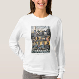 Camiseta Artillería o un infante de marina de caballo