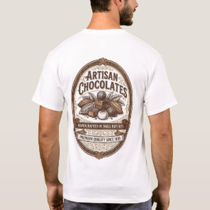 Camiseta Artisan Chocolates Vintage Cocoa