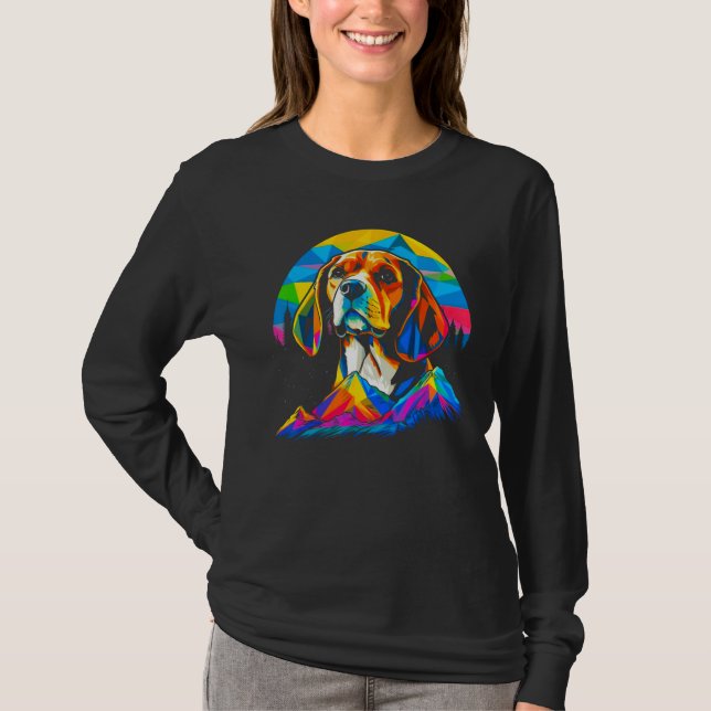 Camiseta Artist Beagle Dog (Anverso)