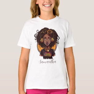 Camiseta Artista Afro Woman