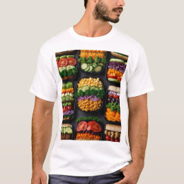 Camiseta Artista culinaria Vibrante Basada En Plantas