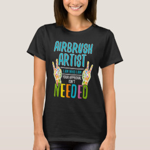 Camiseta Artista de aerógrafo Guay Quien soy Artista de aer
