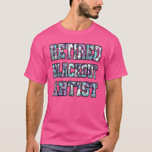 Camiseta Artista de apagón jubilada Paisley Recuperación So