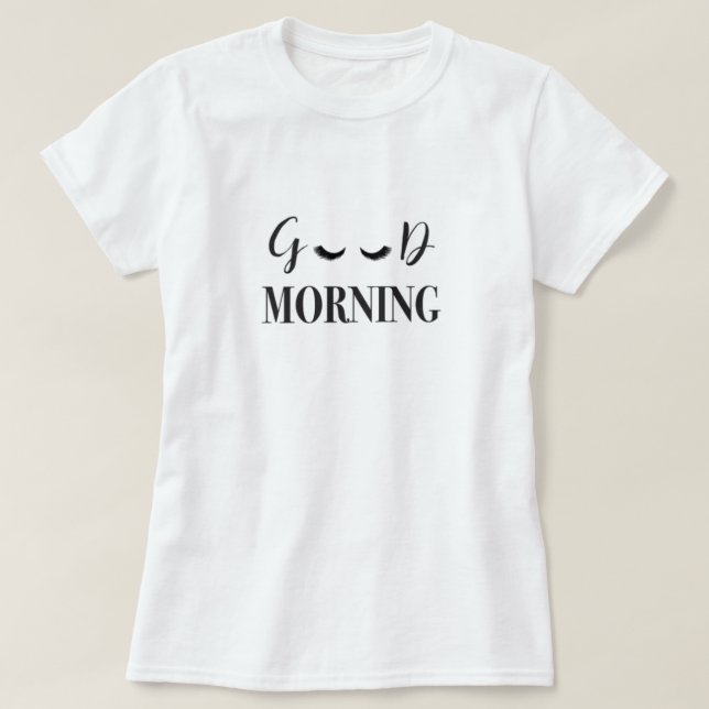 Camiseta Artista de azotes de la mañana (Diseño del anverso)