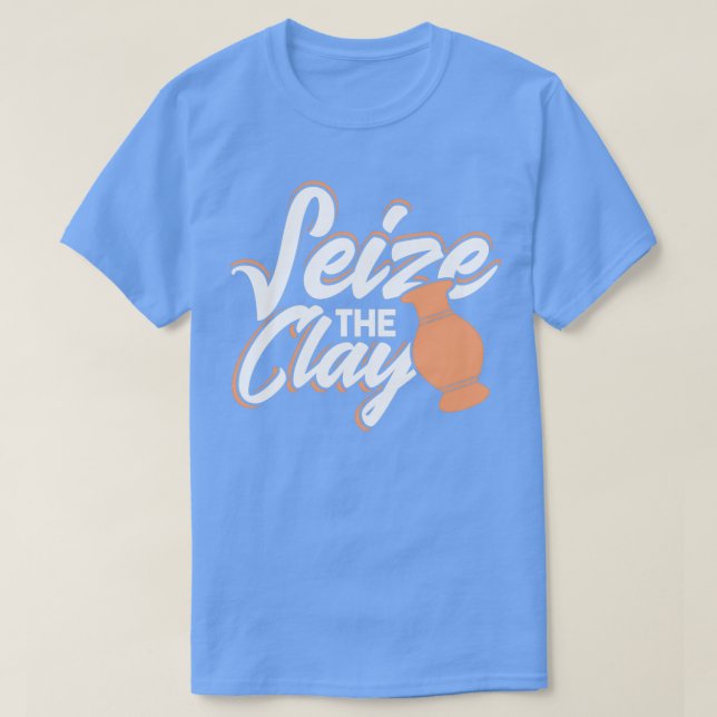 Camiseta Artista de barro de barro de cerámica de cerámica (Diseño del anverso)