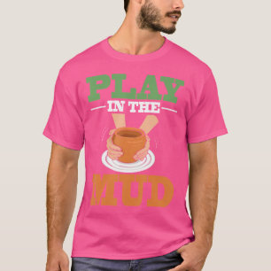 Camiseta Artista de Cerámica de Alfarería Barro Arcilla