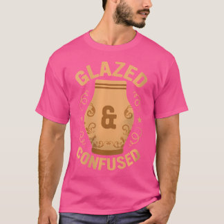 Camiseta Artista de cerámica de alfarería vidriada confundi