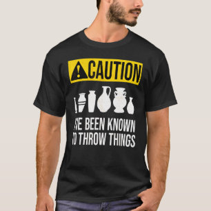 Camiseta Artista de cerámica de cerámica Arcilla de hormigó
