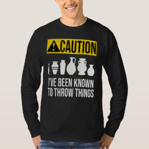 Camiseta Artista de cerámica de cerámica Arcilla de hormigó