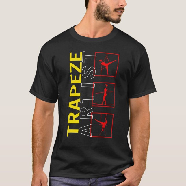 Camiseta Artista de circo estafador de circo viajando Acrob (Anverso)