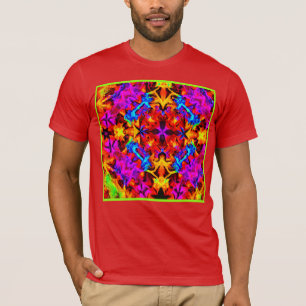 Camiseta Artista de colores vivos expresivos