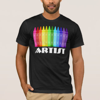 Camiseta Artista de crayones