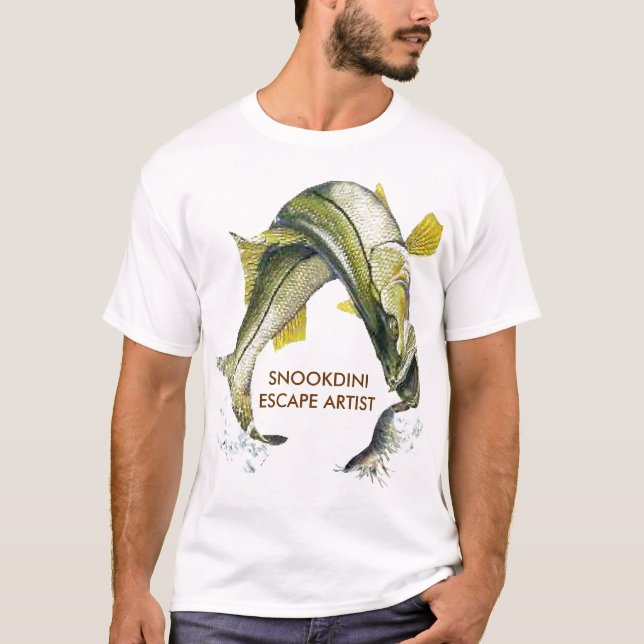 CAMISETA ARTISTA DE ESCAPE DE SNOOKDINI (Anverso)