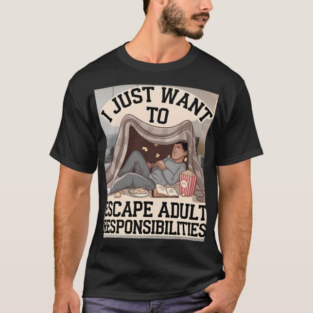 Camiseta Artista de Escape: Maestro de los acogedores Forts (Anverso)