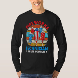 Camiseta Artista De Fuegos Artificiales Que Dirijo, Usa 4 D