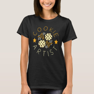 Camiseta Artista de Galletas para un Panadero de Cocina